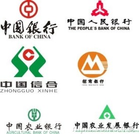 各大银行标志