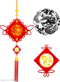 中国龙和中国结