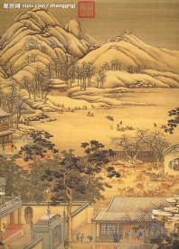 精品古代山水画 高清01