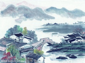高清晰 山水 水墨画 300点--8