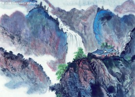 山水 水墨画 高清晰 300点