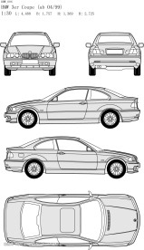 其他矢量 - 矢量素材  宝马车EPS格式