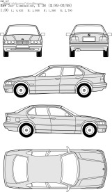 其他矢量 - 矢量素材  宝马车EPS格式