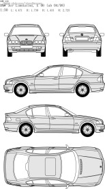 其他矢量 - 矢量素材  宝马车EPS格式