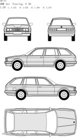 其他矢量 - 矢量素材  宝马车EPS格式