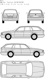 其他矢量 - 矢量素材  宝马车EPS格式