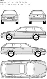 其他矢量 - 矢量素材  宝马车EPS格式