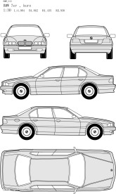 其他矢量 - 矢量素材  宝马车EPS格式
