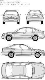 其他矢量 - 矢量素材  宝马车EPS格式