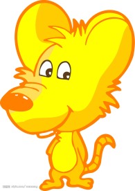 2008 新年 元旦 鼠年 素材