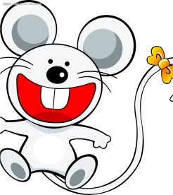 2008 新年 元旦 鼠年 素材