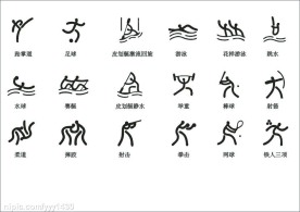 2008奥运会体育标志矢量图(CDR格式)