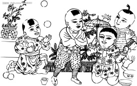 新年小孩