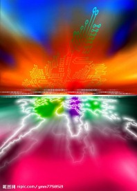 广告设计图　　科技创意　　数字生活