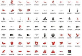 矢量火焰效果全集 包里几十个文件