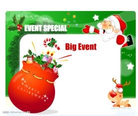 圣诞POP海报设计17