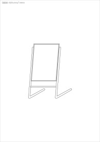 矢量不锈钢展架4
