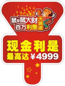 2008春节商场超市POP素材