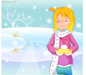 韩国情人节插画