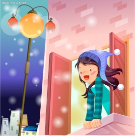 韩国情人节插画