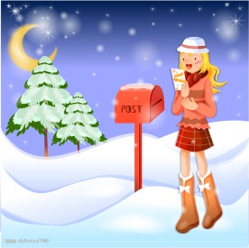 韩国情人节插画