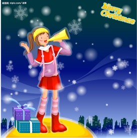 韩国情人节插画