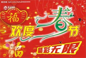 精品2008春节吊旗