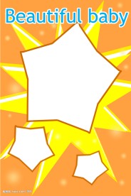 儿童艺术照模板