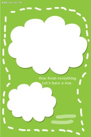 儿童艺术照模板