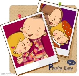 韩国情人节插画