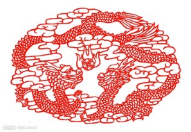 剪纸－龙2