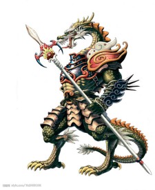 十二生肖卡通龙