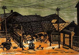 北京郊区茶馆 作者刘铁华