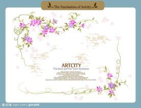 情人节背景花纹