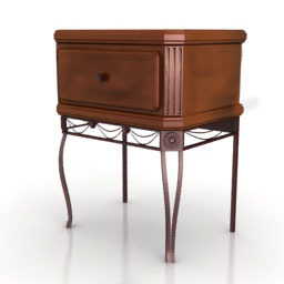 3d欧式家具，欧式桌子，柜子3d模型