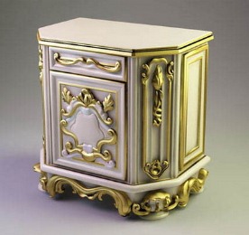 3d欧式家具，欧式桌子，柜子3d模型
