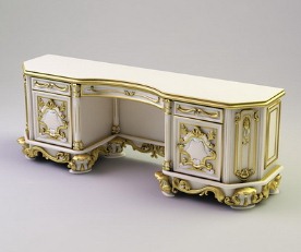 3d欧式家具，欧式桌子，柜子3d模型