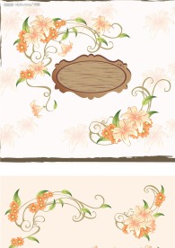 韩国矢量花边素材