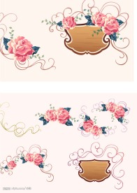 韩国矢量花边素材