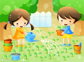 韩国儿童节矢量图