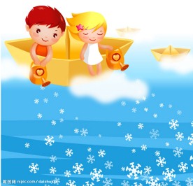 韩国儿童节矢量图