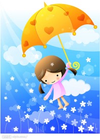 韩国儿童节矢量图