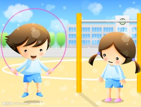 韩国儿童节矢量图