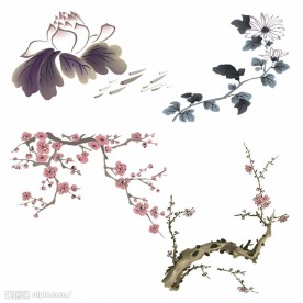 竹子 水墨画