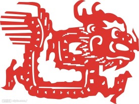 剪纸龙