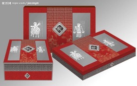 家春秋月饼效果分层psd源文件