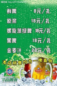 青岛啤酒海报