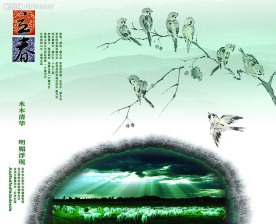 中国风水墨