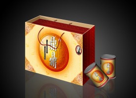 肉松罐子包装效果