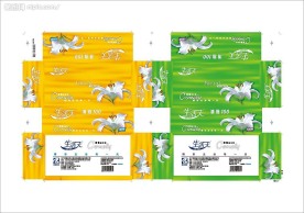 生活天纸巾包装设计